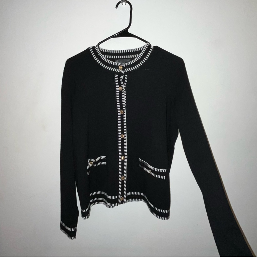 ADRIANNA PAPELL BUTTON UP CARDIGAN SWEATER TOP